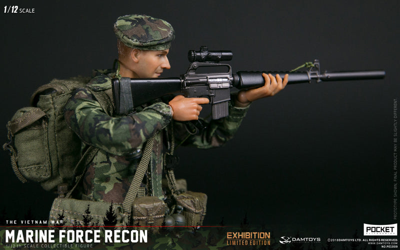 Load image into Gallery viewer, DAM Toys - 1/12 Pocket Elite Series: Marine Force Recon In Vietnam
