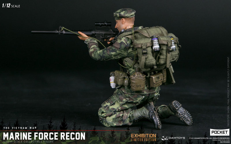 Load image into Gallery viewer, DAM Toys - 1/12 Pocket Elite Series: Marine Force Recon In Vietnam
