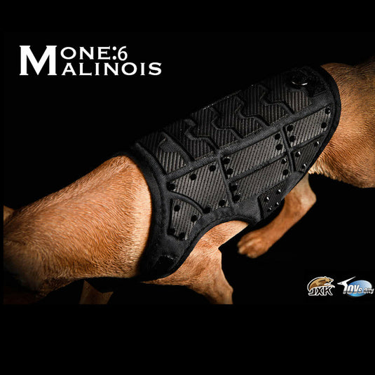 JXK - Malinois Loyal Fighting Warrior Dark Color Dog -  Deluxe Edition