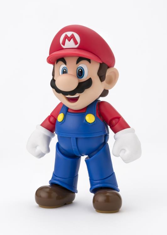 Bandai - S.H.Figuarts - Super Mario Action Figure Mario (New Packaging)
