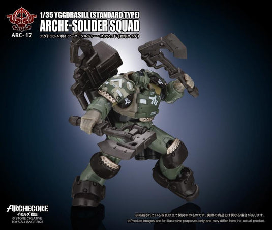 Toys Alliance - Archecore: ARC-17 Yggdrasill Arche-Knights Squad (Standard Type)