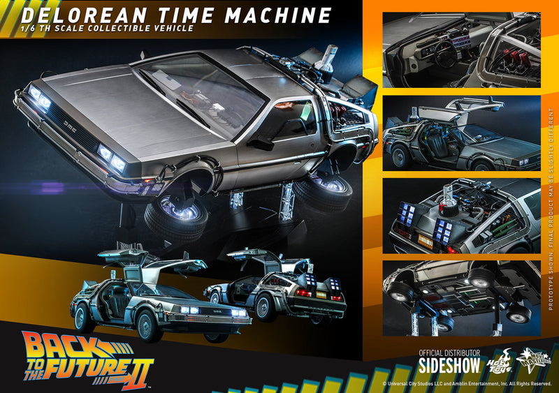 Load image into Gallery viewer, Hot Toys - Back to the Future II: DeLorean Time Machine 1/6 Scale
