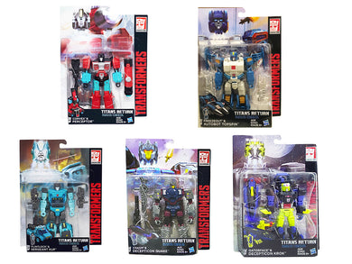 Transformers Generations Titans Return - Deluxe Wave 4 - Set of 5