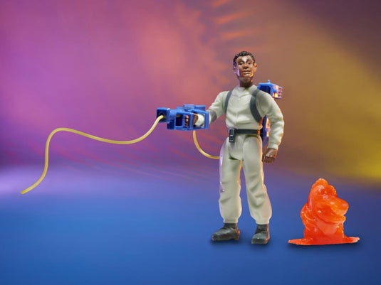 Hasbro - Kenner Classics - The Real Ghostbusters: Retro Winston Zeddemore and Chomper Ghost