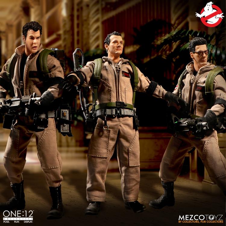 Load image into Gallery viewer, Mezco Toyz - One:12 Ghostbusters Deluxe Box Set of 4
