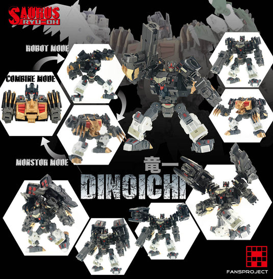 FansProject - Saurus Ryu-Oh: Dinoichi