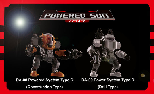 Diaclone Reboot - Diaclone Powered-Suit System Set C - Construction Type