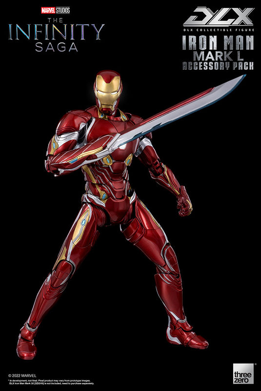 Threezero - 1/12 Avengers Infinity Saga – DLX Iron Man Mark 50 Accessory Pack