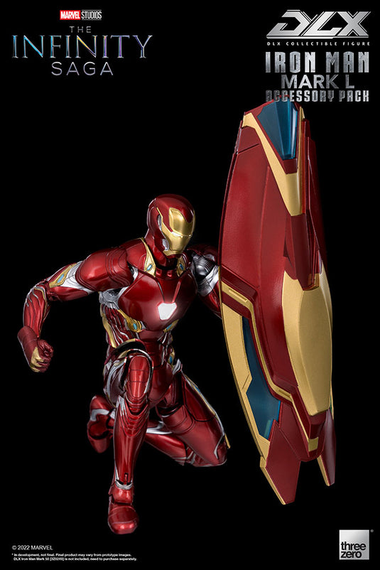 Threezero - 1/12 Avengers Infinity Saga – DLX Iron Man Mark 50 Accessory Pack