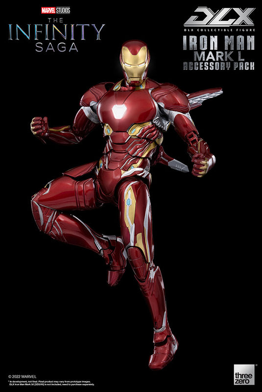 Threezero - 1/12 Avengers Infinity Saga – DLX Iron Man Mark 50 Accessory Pack