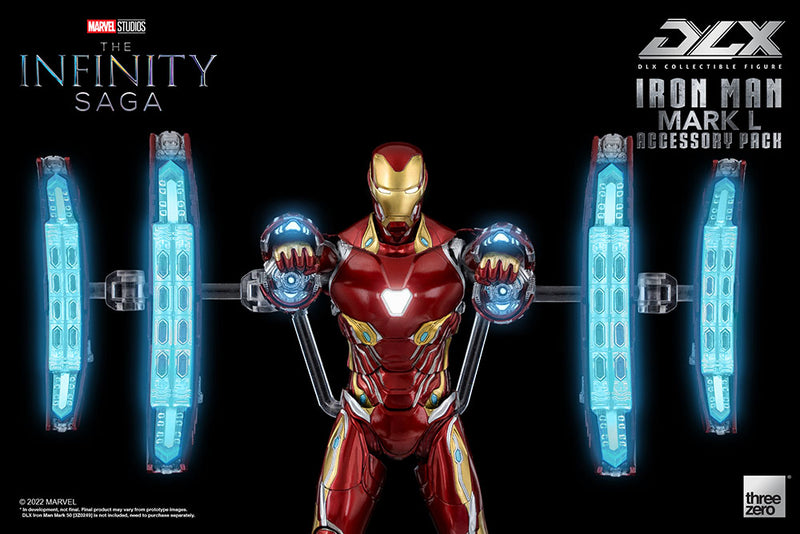 Load image into Gallery viewer, Threezero - 1/12 Avengers Infinity Saga – DLX Iron Man Mark 50 Accessory Pack
