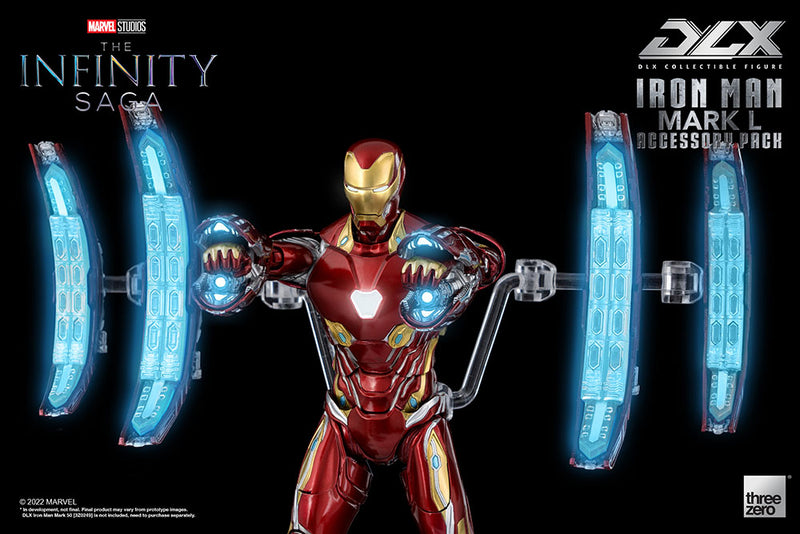 Load image into Gallery viewer, Threezero - 1/12 Avengers Infinity Saga – DLX Iron Man Mark 50 Accessory Pack
