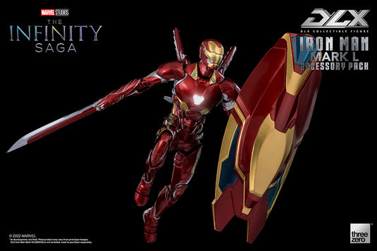 Threezero - 1/12 Avengers Infinity Saga – DLX Iron Man Mark 50 Accessory Pack