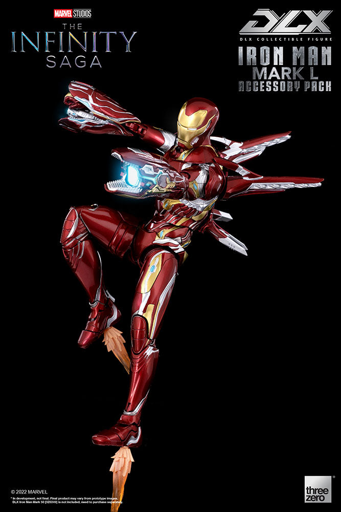 Load image into Gallery viewer, Threezero - 1/12 Avengers Infinity Saga – DLX Iron Man Mark 50 Accessory Pack
