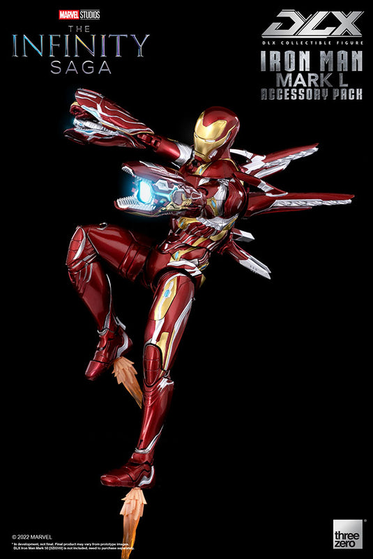 Threezero - 1/12 Avengers Infinity Saga – DLX Iron Man Mark 50 Accessory Pack