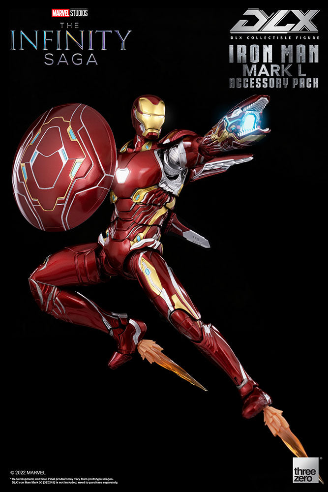 Load image into Gallery viewer, Threezero - 1/12 Avengers Infinity Saga – DLX Iron Man Mark 50 Accessory Pack
