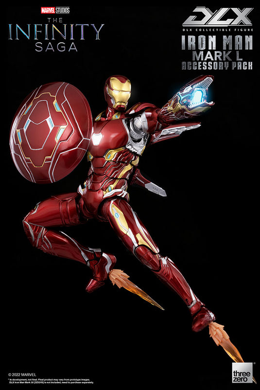 Threezero - 1/12 Avengers Infinity Saga – DLX Iron Man Mark 50 Accessory Pack