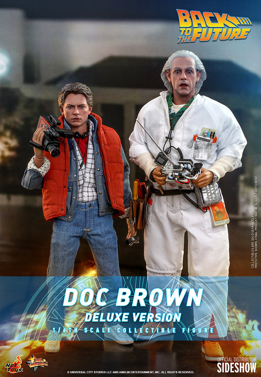 Hot Toys - Back to the Future: Doc Brown (Deluxe Vers.)