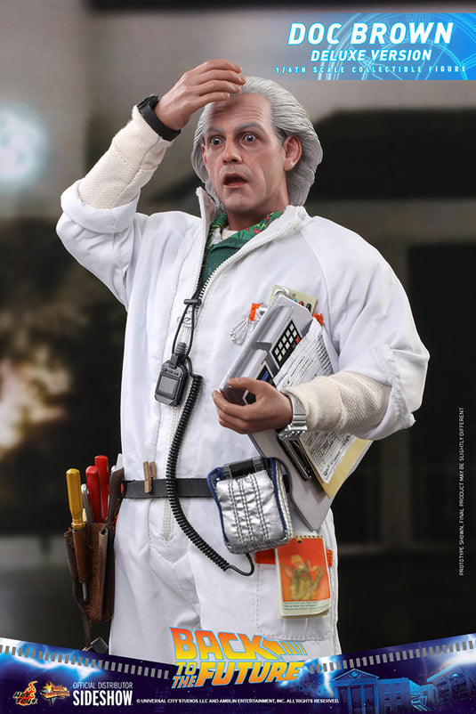 Hot Toys - Back to the Future: Doc Brown (Deluxe Vers.)