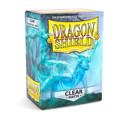 Dragon Shield - Matte Clear - 100 Sleeves