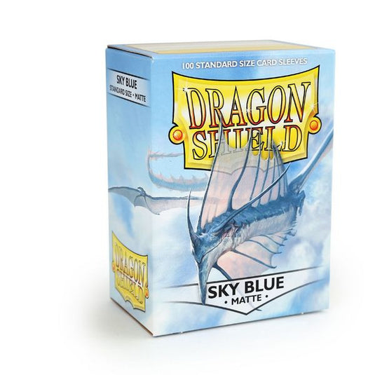 Dragon Shield - Matte Sky Blue - 100 Sleeves