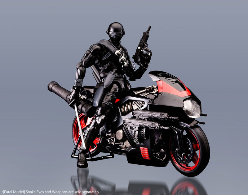 Load image into Gallery viewer, Flame Toys - Furai Model - G.I. Joe: Speed Cycle (For Snake Eyes)
