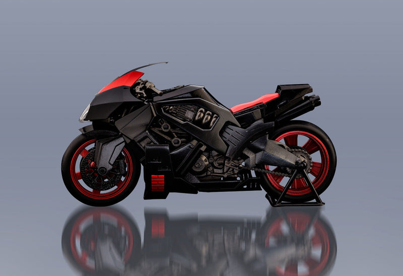 Load image into Gallery viewer, Flame Toys - Furai Model - G.I. Joe: Speed Cycle (For Snake Eyes)
