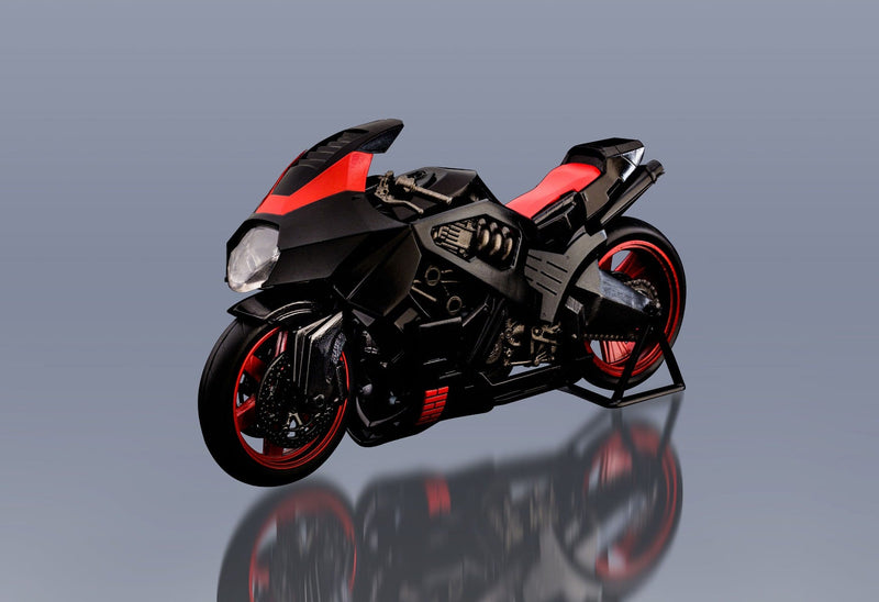 Load image into Gallery viewer, Flame Toys - Furai Model - G.I. Joe: Speed Cycle (For Snake Eyes)
