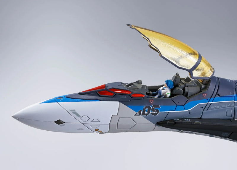 Load image into Gallery viewer, Bandai - Macross Delta The Movie: Absolute Live!!!!!! DX Chogokin: VF-31AX Kairos-Plus (Hayate Immelmann Use)
