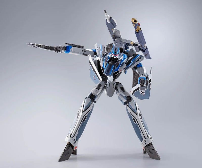 Load image into Gallery viewer, Bandai - Macross Delta The Movie: Absolute Live!!!!!! DX Chogokin: VF-31AX Kairos-Plus (Hayate Immelmann Use)
