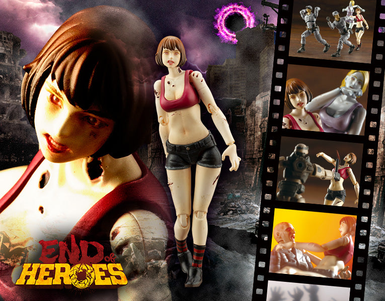 Load image into Gallery viewer, Kotobukiya - End of Heroes - Zombinoid: Wretched Girl
