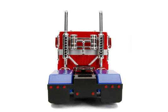 Jada Toys - Transformers G1: Optimus Prime Die-Cast Metal Vehicle 1/24 Scale