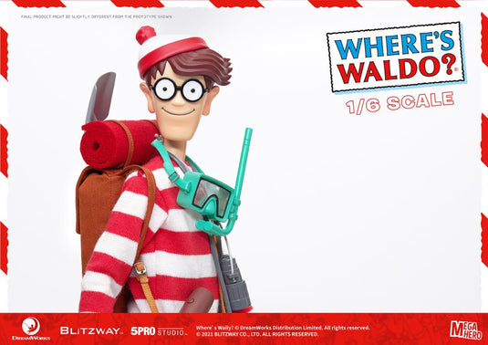 Blitzway - MEGAHERO Where's Waldo: Waldo 1/6 Scale Figure