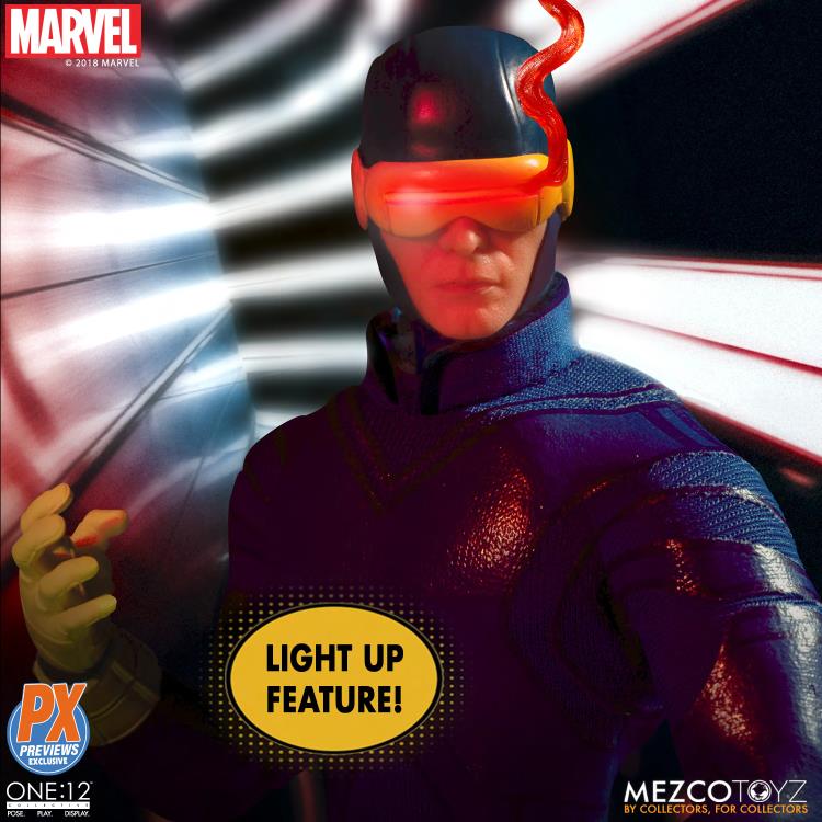 Load image into Gallery viewer, Mezco Toyz - One:12 X-Men Cyclops (PX Previews Exclusive)
