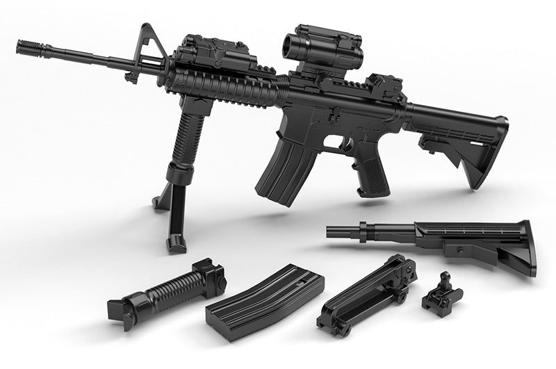 Load image into Gallery viewer, Little Armory LA050 M4A1 Type 2.0 - 1/12 Scale Plastic Model Kit
