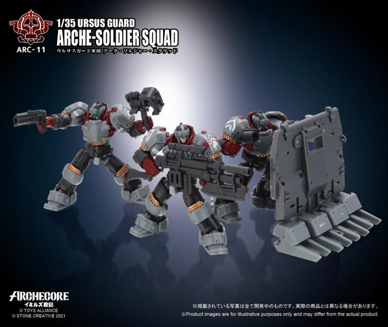 Load image into Gallery viewer, Toys Alliance - Archecore: ARC-11 Ursus Guard Arche-Soldier Squad
