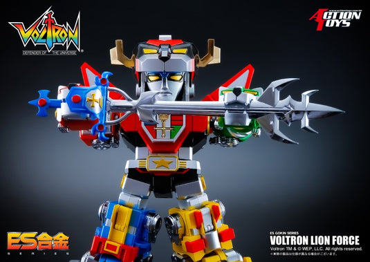Action Toys - Voltron: Defender of the Universe - ES Gokin Voltron Lion Force