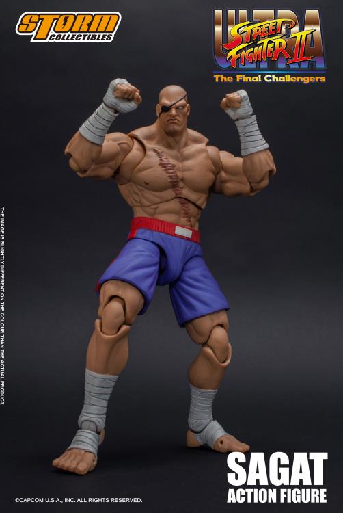 Load image into Gallery viewer, Storm Collectibles - Ultra Street Fighter II: The Final Challengers Sagat 1/12 Scale
