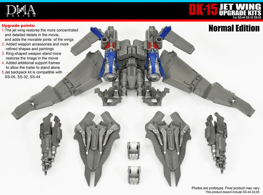DNA Design - DK-15 Studio Series Optimus Prime Normal Upgrade Kit