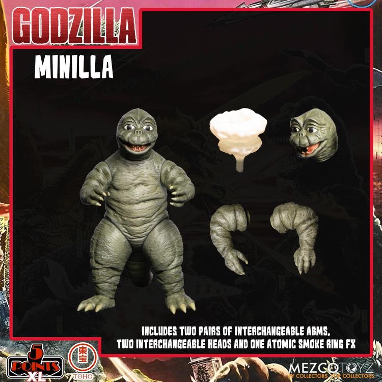 Load image into Gallery viewer, Mezco Toyz - Godzilla: Destroy All [1968] Monsters XL Round-2 5 Points Deluxe Box Set
