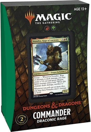MTG - Dungeons & Dragons: Adventures in the Forgotten Realms - Commander Deck: Draconic Rage