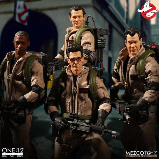 Mezco Toyz - One:12 Ghostbusters Deluxe Box Set of 4