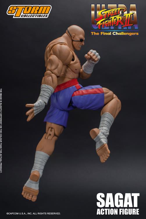 Load image into Gallery viewer, Storm Collectibles - Ultra Street Fighter II: The Final Challengers Sagat 1/12 Scale
