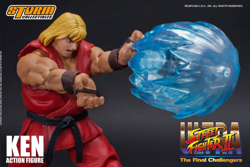 Load image into Gallery viewer, Storm Collectibles - Ultra Street Fighter II: The Final Challengers Ken 1/12 Scale
