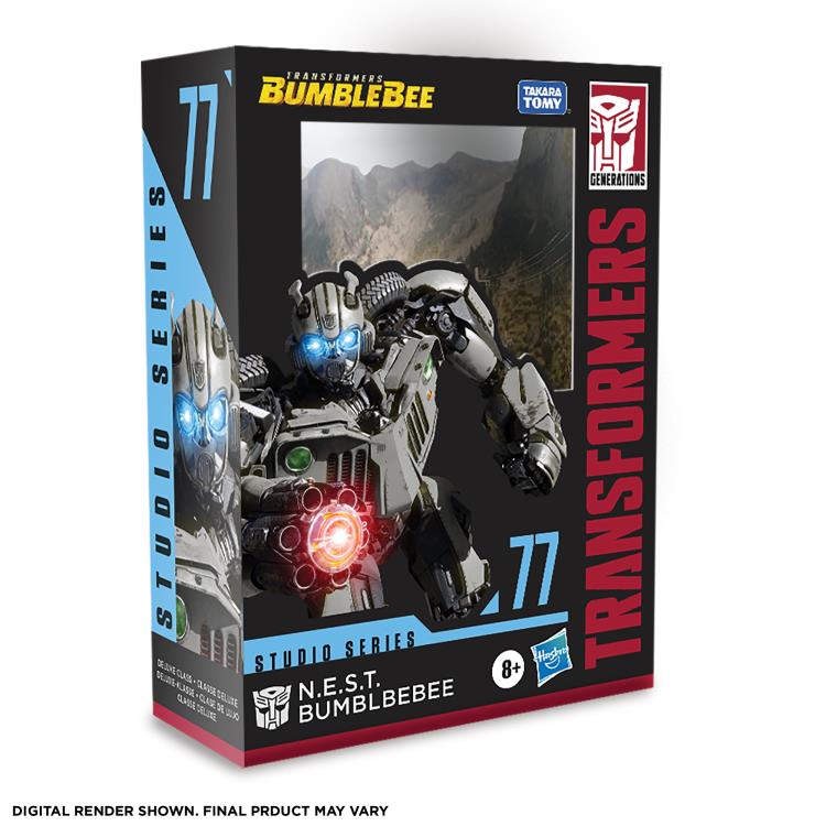 Load image into Gallery viewer, Transformers Generations Studio Series - Deluxe N.E.S.T. Bumblebee 77
