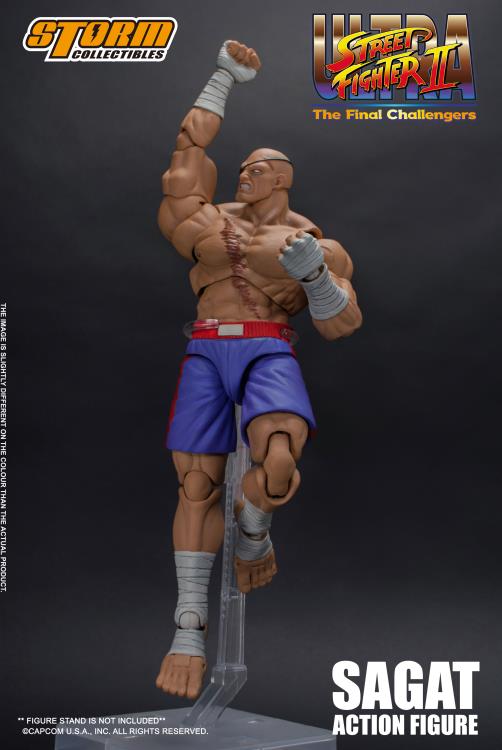 Load image into Gallery viewer, Storm Collectibles - Ultra Street Fighter II: The Final Challengers Sagat 1/12 Scale
