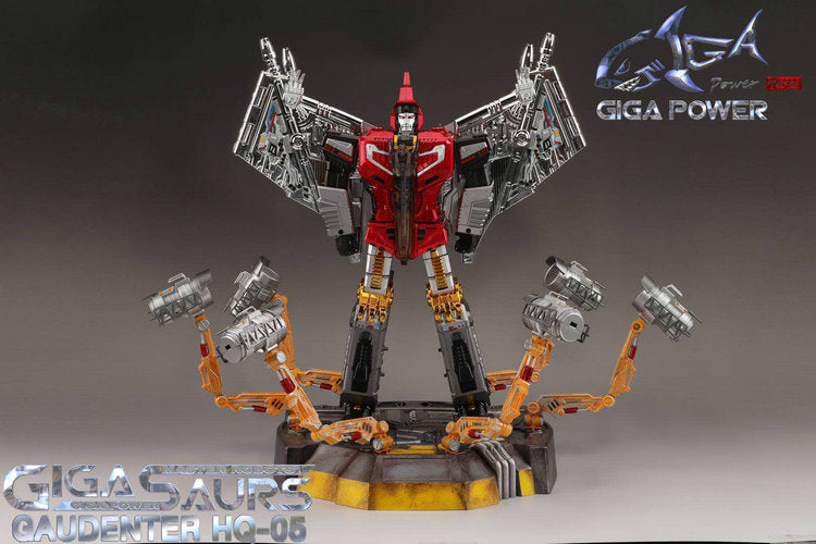 Load image into Gallery viewer, Giga Power - Gigasaurs - HQ05R Gaudenter - Chrome (Red Ver.)
