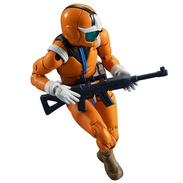 Load image into Gallery viewer, Gundam Military Generation - Earth Federation Force 04 - Normal Suit Soldier Action Figure
