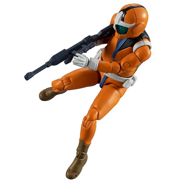Load image into Gallery viewer, Gundam Military Generation - Earth Federation Force 05 - Normal Suit Soldier Action Figure
