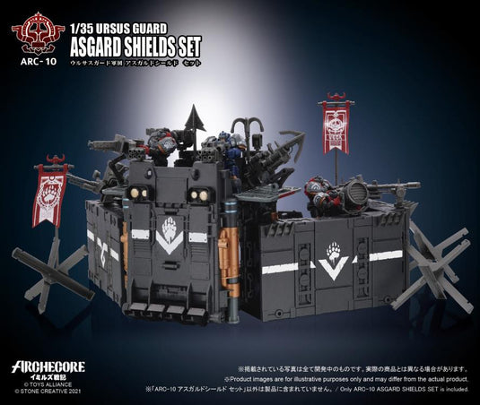 Toys Alliance - Archecore: ARC-10 Ursus Guard Asgard Shields Set